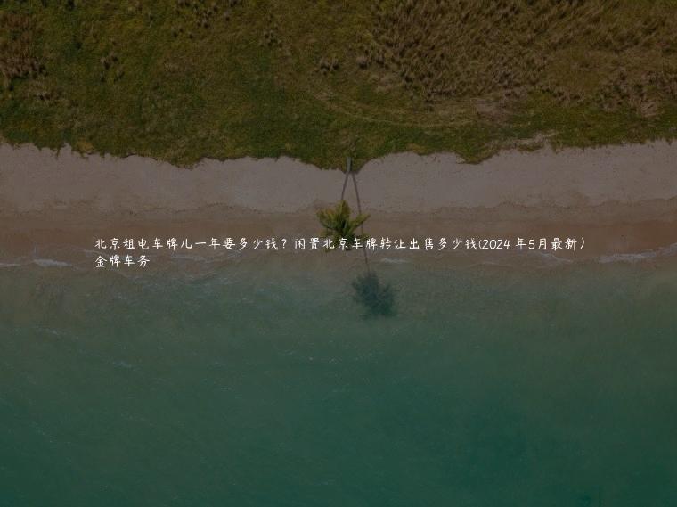 北京租电车牌儿一年要多少钱？闲置北京车牌转让出售多少钱(2024 年5月最新）
