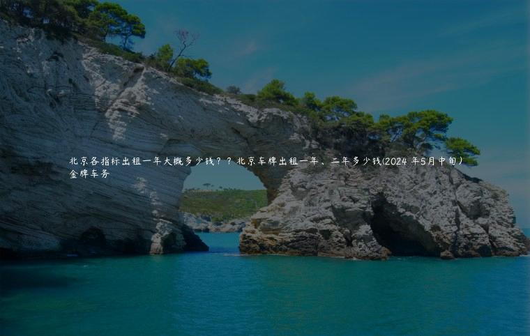 北京各指标出租一年大概多少钱？？北京车牌出租一年、二年多少钱(2024 年5月中旬）