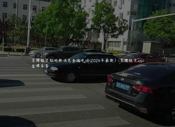 京牌租赁贴吧新消息查询电话(2024年最新）(京牌租赁app)