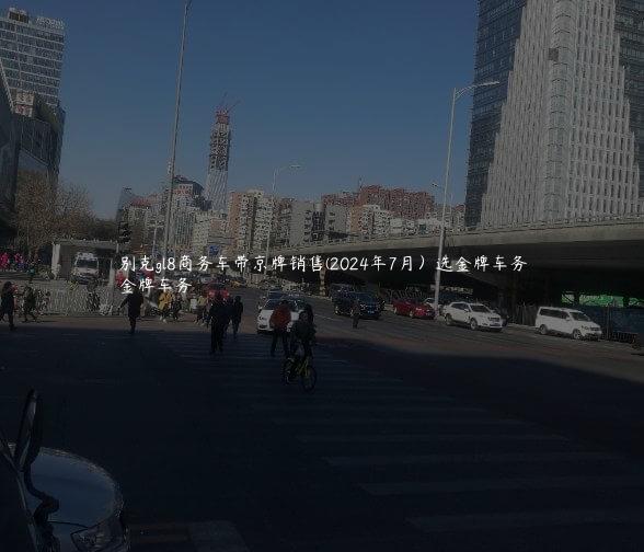 别克gl8商务车带京牌销售(2024年7月）选金牌车务