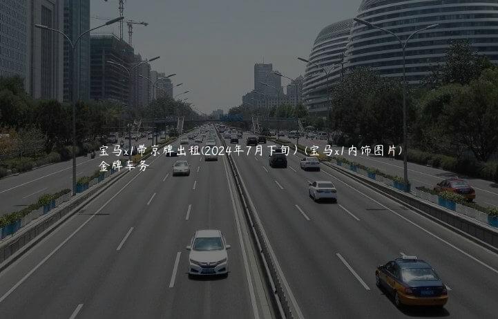 宝马x1带京牌出租(2024年7月下旬）(宝马x1内饰图片)