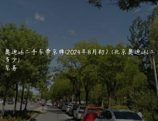 北京奥迪a6二手车带京牌(2024年8月初）(北京奥迪a6l二手车价格多少)