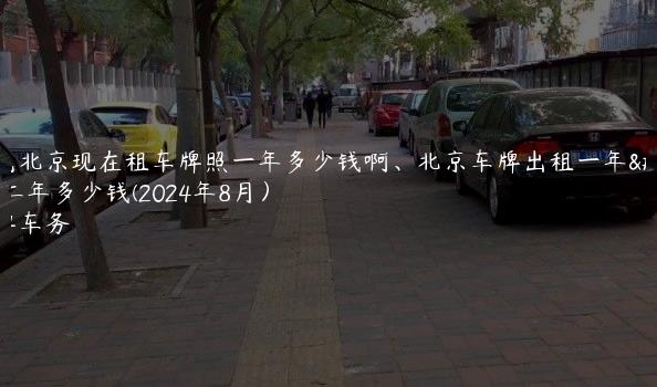 一览北京现在租车牌照一年多少钱啊、北京车牌出租一年、二年多少钱(2024年8月）
