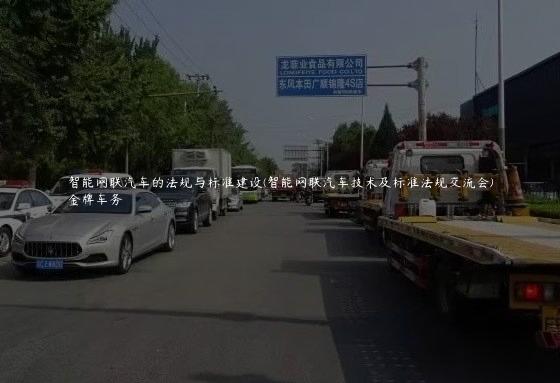 智能网联汽车的法规与标准建设(智能网联汽车技术及标准法规交流会)