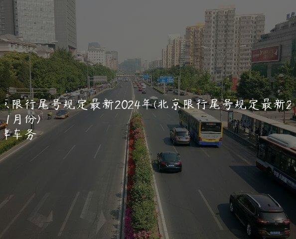 北京限行尾号规定最新2024年(北京限行尾号规定最新2024年11月份)
