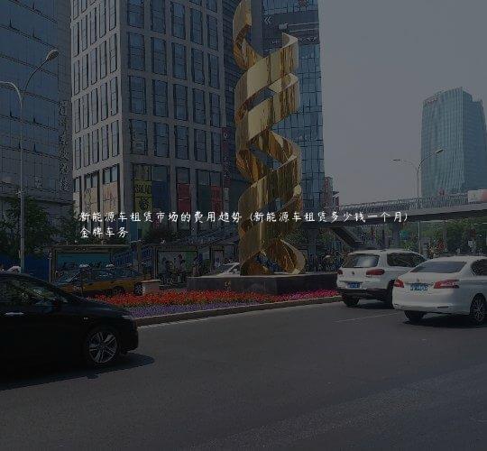 新能源车租赁市场的费用趋势  (新能源车租赁多少钱一个月)