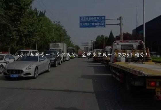 北京租车牌号一年多少钱的、蓝牌多少钱一年(2025年趋势）